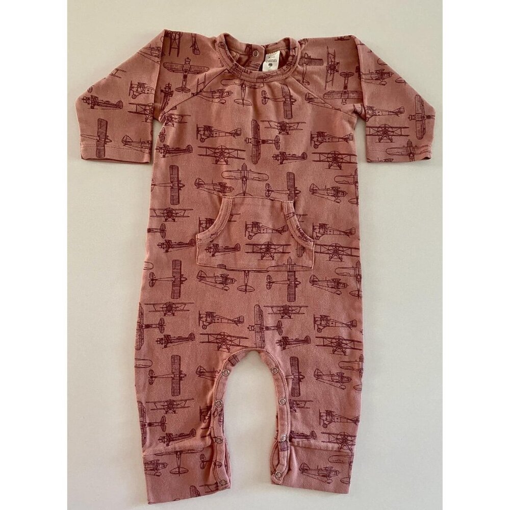 Kate Quinn Airplane Romper - Size 2T